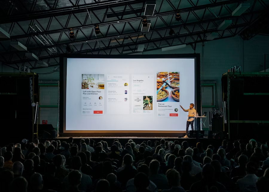 Digital event planning and sponsor tracking dashboard